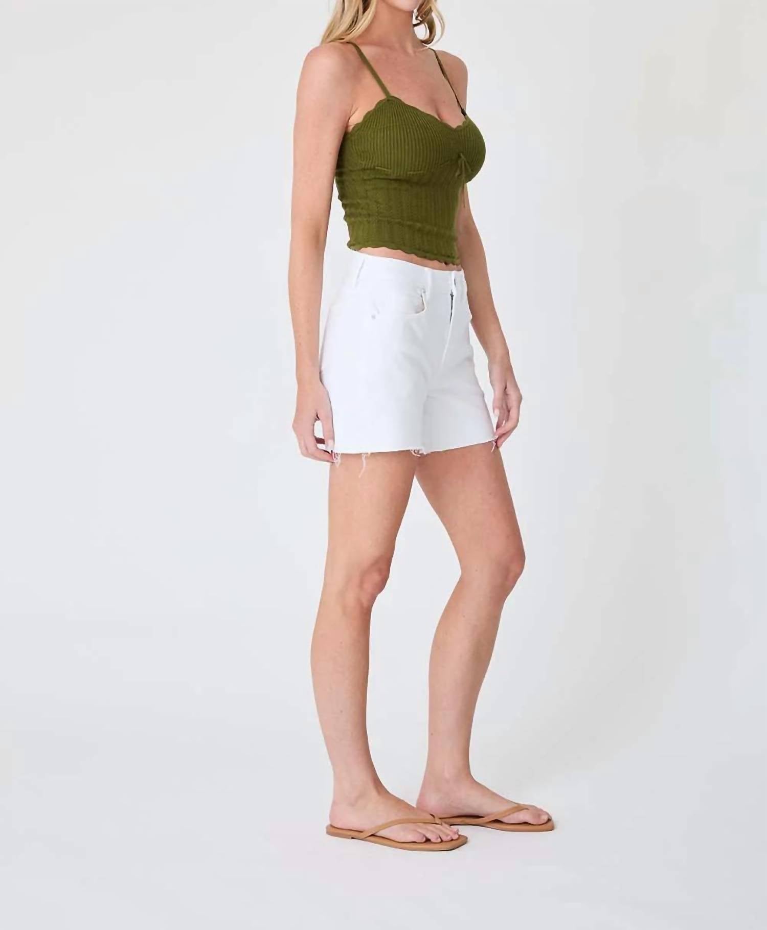 Level99 - Cooper Raw Hem Short