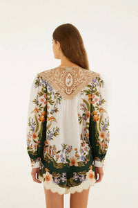 Farm Rio - Short Sleeve Blouse