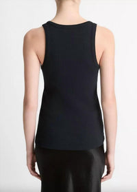 Vince - Stretch Viscose Scoop Tank Top