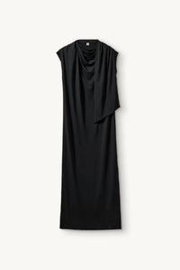 The Garment - Draped Neckline Scarf Dress