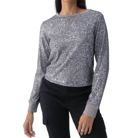 Sanctuary - Sparkle Together Sequin Long Sleeve Top