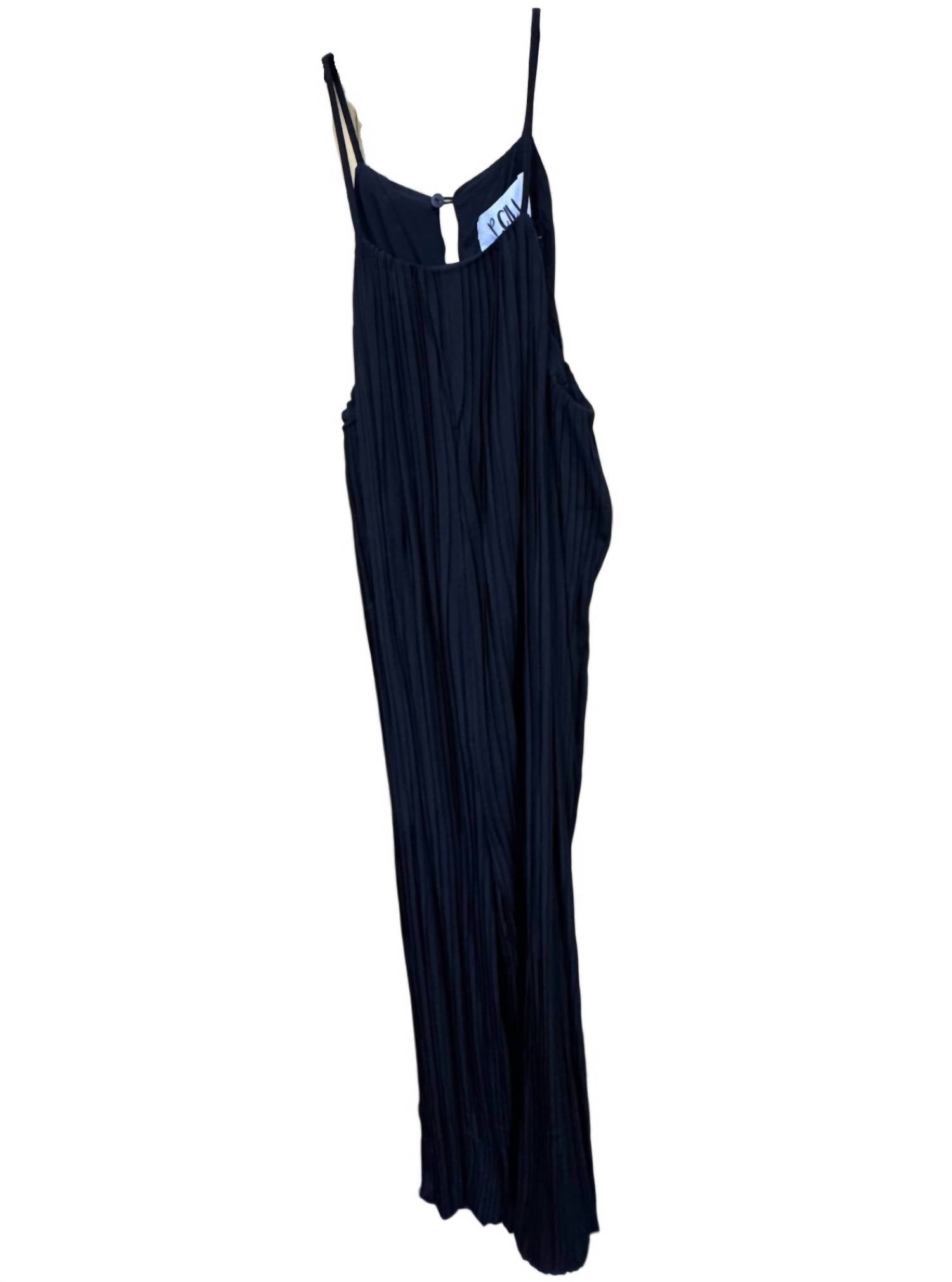P.CILL Women's Pleated Romper in black - women's pants