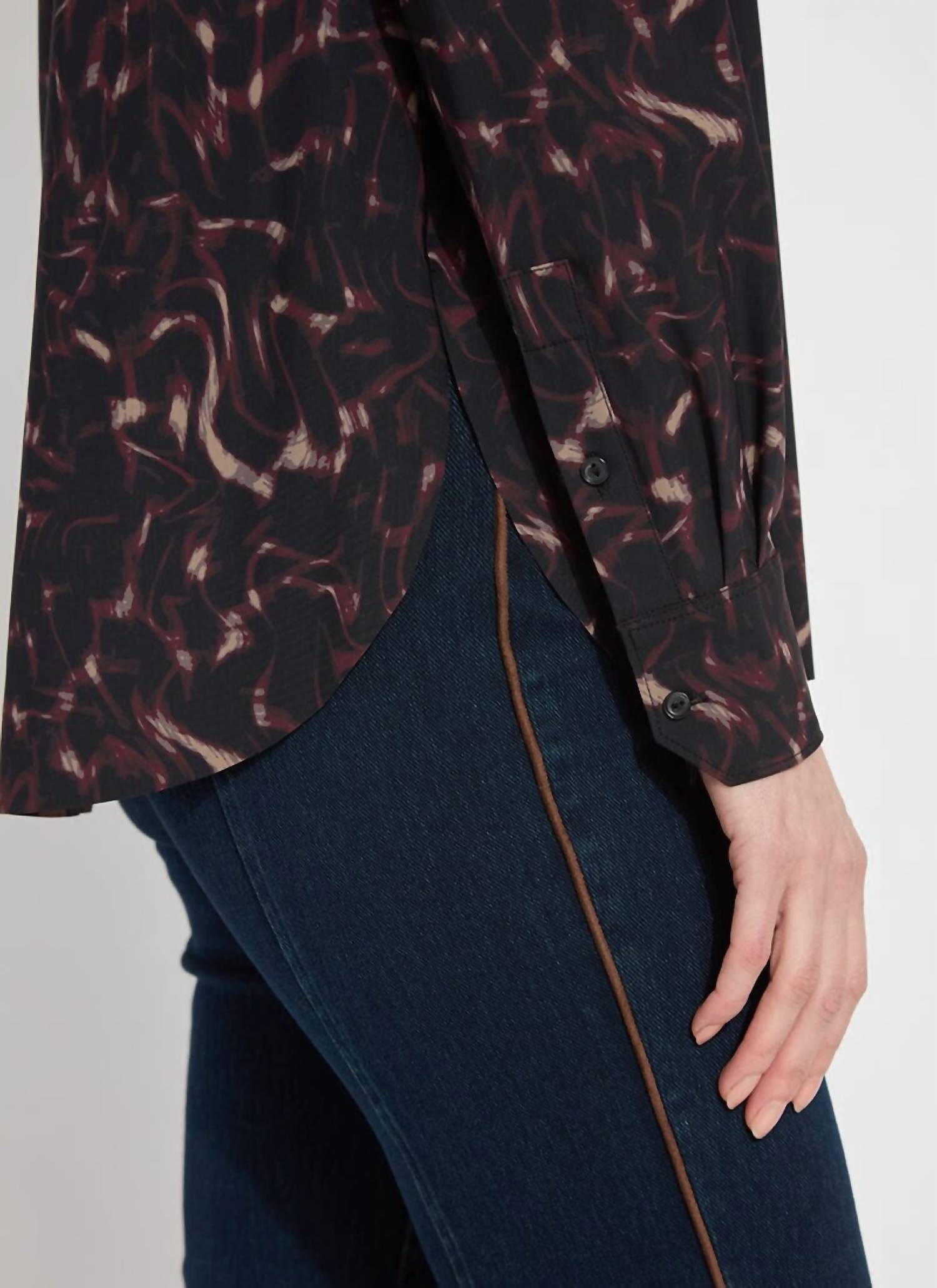 Lysse - Cropped Schiffer Button Down Shirt