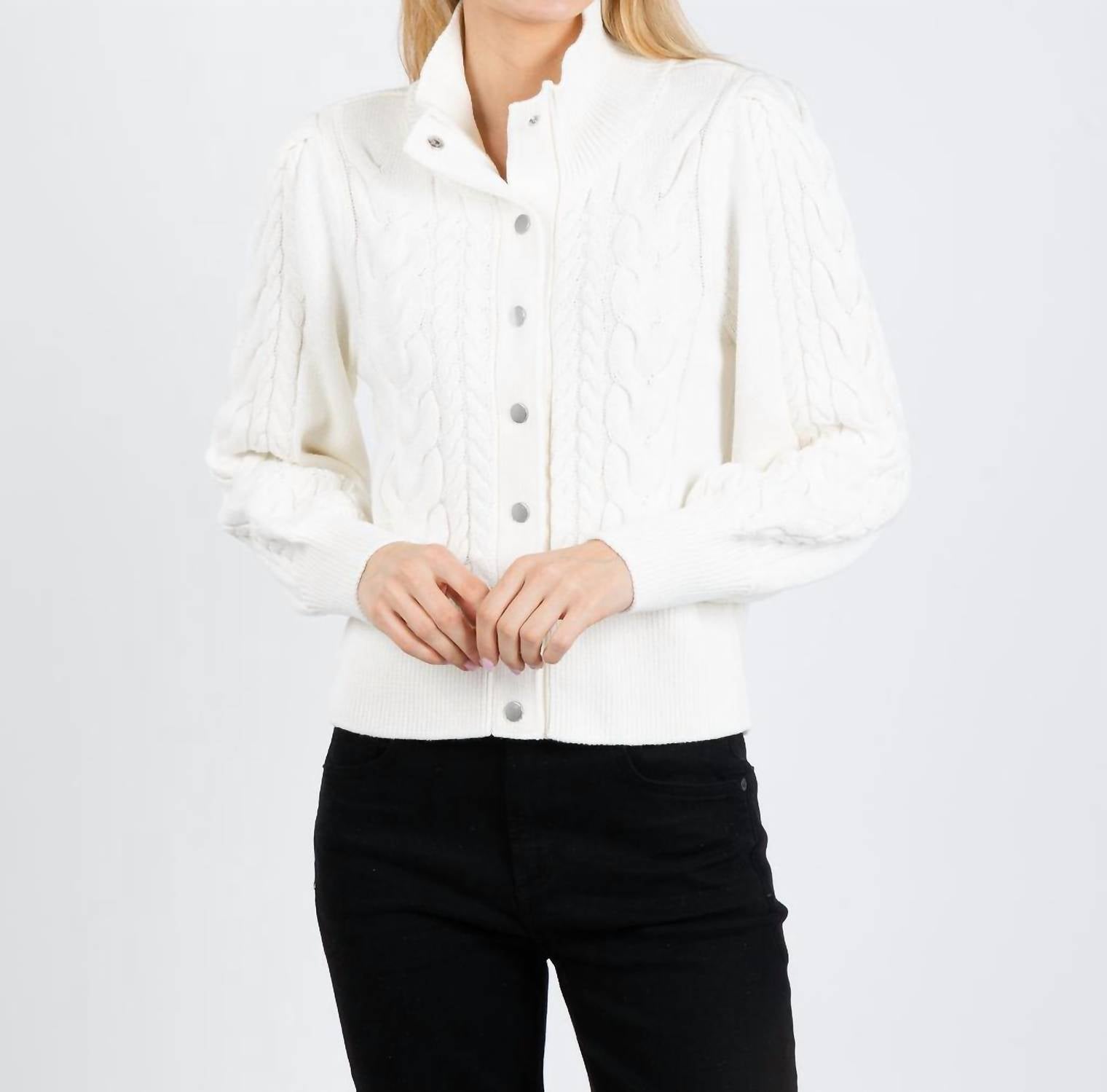 Melissa Nepton - Jaycee Cable Knit Sweater
