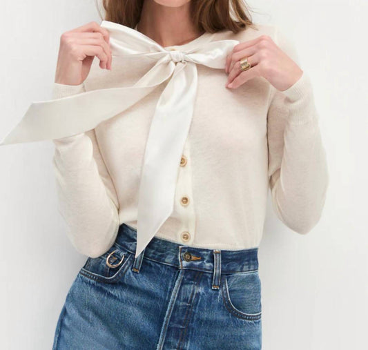 Favorite Daughter - Take A Bow Crewneck Cardigan