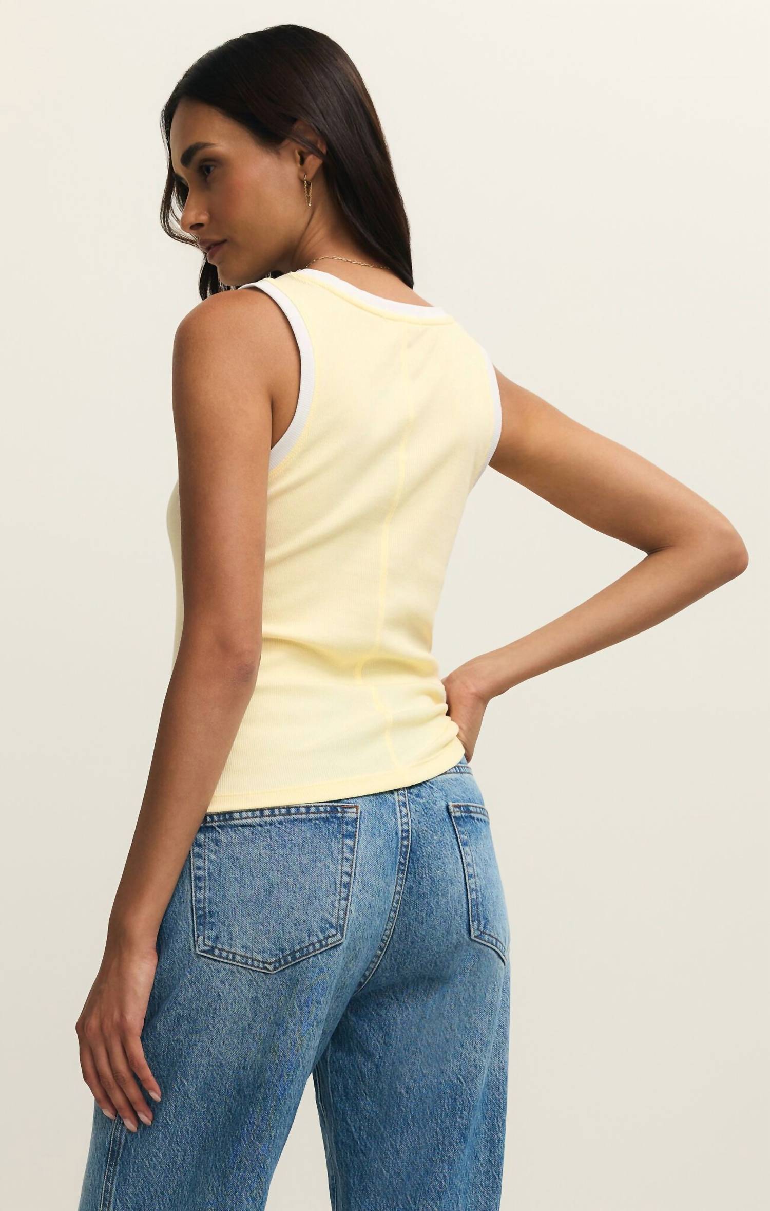 Z Supply - Sirena Colorblocked Rib Tank Top