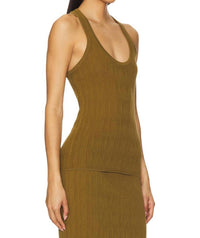 A.L.C. Iris Sleeveless Top in hazel - women's tank top - alternate view