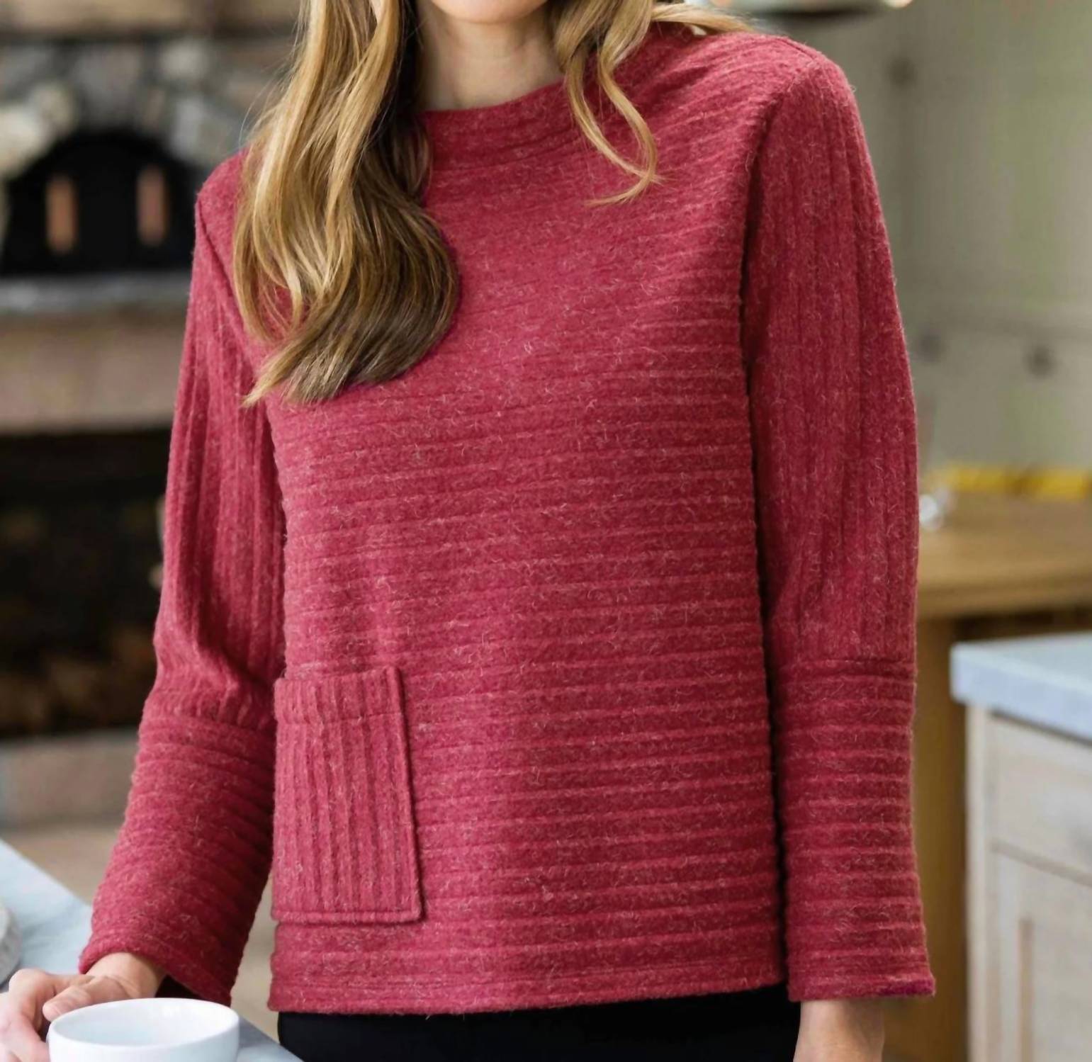 Habitat - Women's Fleece Pocket Pullover Sweatshirt