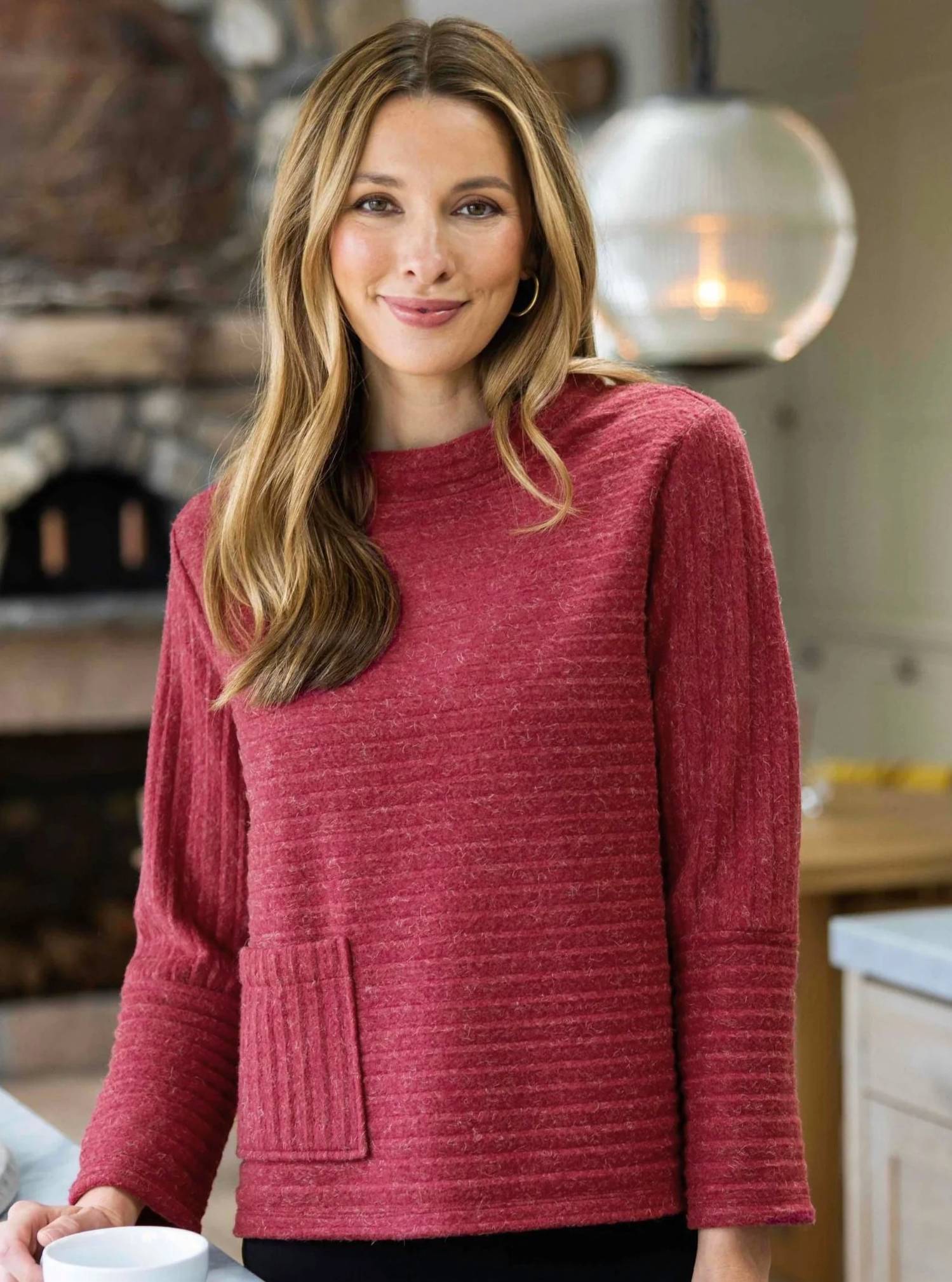 Habitat - Women's Fleece Pocket Pullover Sweatshirt