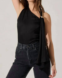 Astr - Alyx Asymmetrical Halter Top