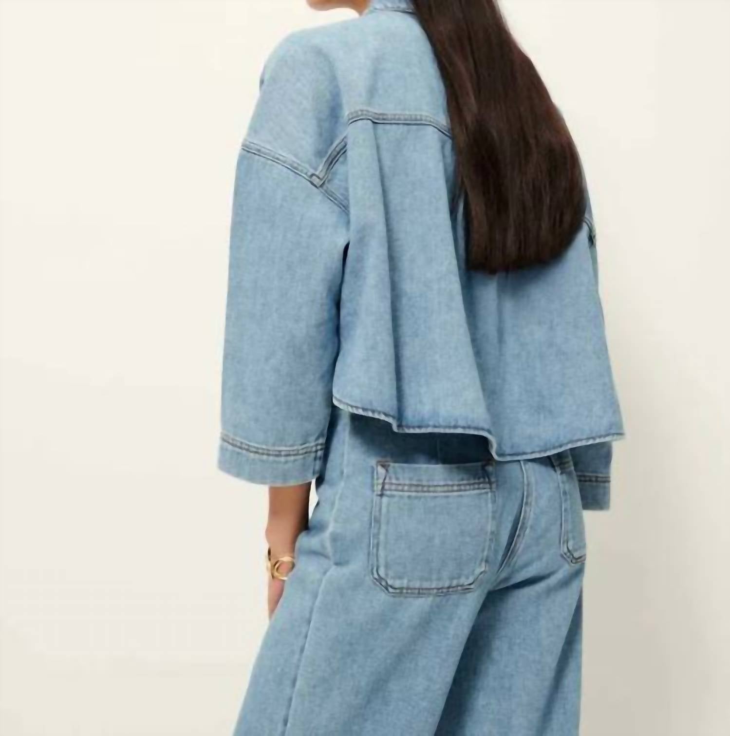 Sessun - Senetosa Sailor-style Denim Top
