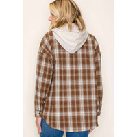 Staccato - French Terry Hoodie Zip Up Twofer Jacket