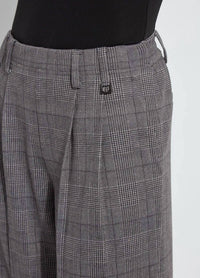 Lysse - Darcy Ponte Pleated Wide Leg Trouser