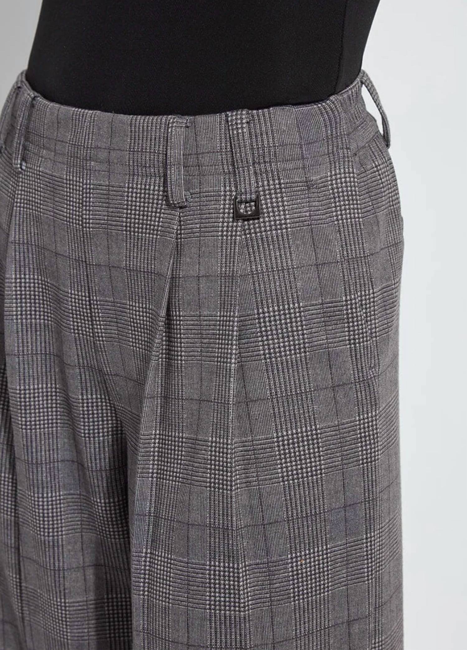 Lysse - Darcy Ponte Pleated Wide Leg Trouser