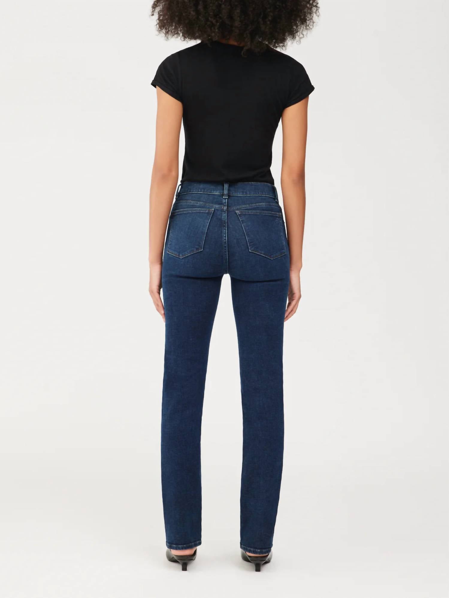 Dl1961 - Women'S - Mara Straight Leg Midrise Instasculpt Jean