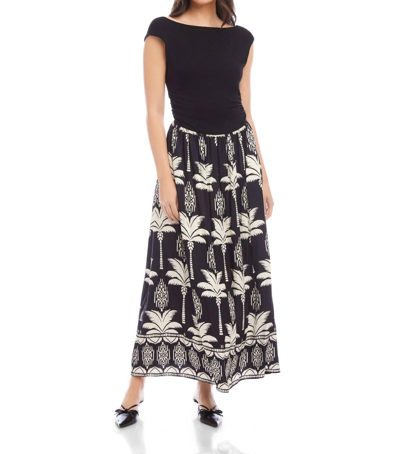 Fifteen Twenty - Carina Long Contrast Dress