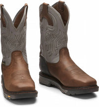 Justin - Men's Tanker Waterproof Steel Toe Work Boots