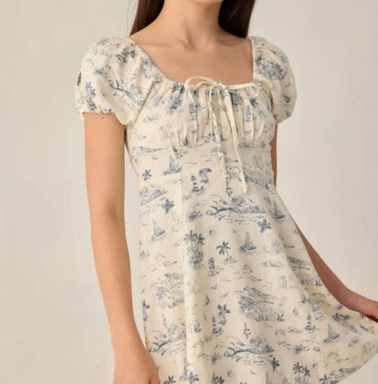 Rylee + Cru - Ivy Ocean Toile Dress