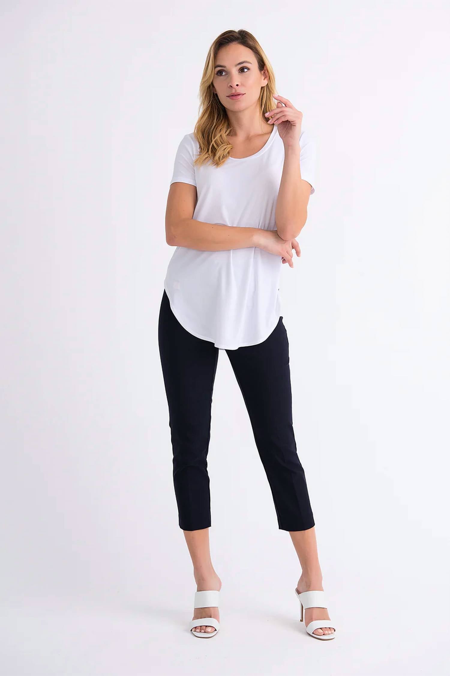 Joseph Ribkoff - Slim Cropped Trousers