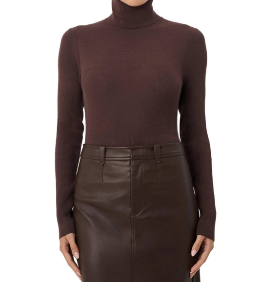 Toccin - Valeria Rib Knit Turtleneck Sweater