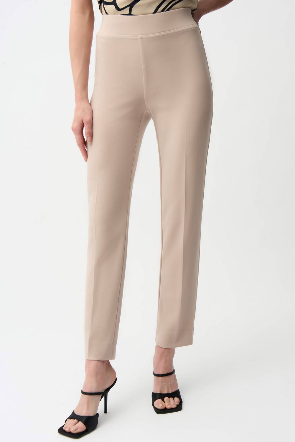 Joseph Ribkoff - SLIT LEG PONTI PULL ON PANT