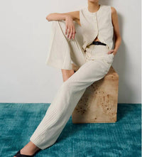 Favorite Daughter - Fine Line Sleeveless Top