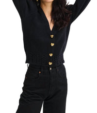 Allison New York - Solid Piper Cardigan