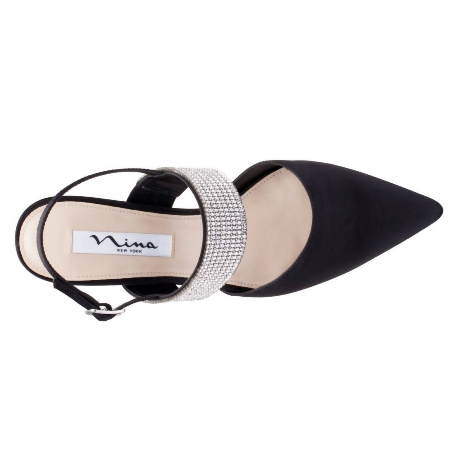 Nina - Women Tenille Luster Satin Heels