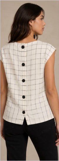 Drew - Gemma Check Top