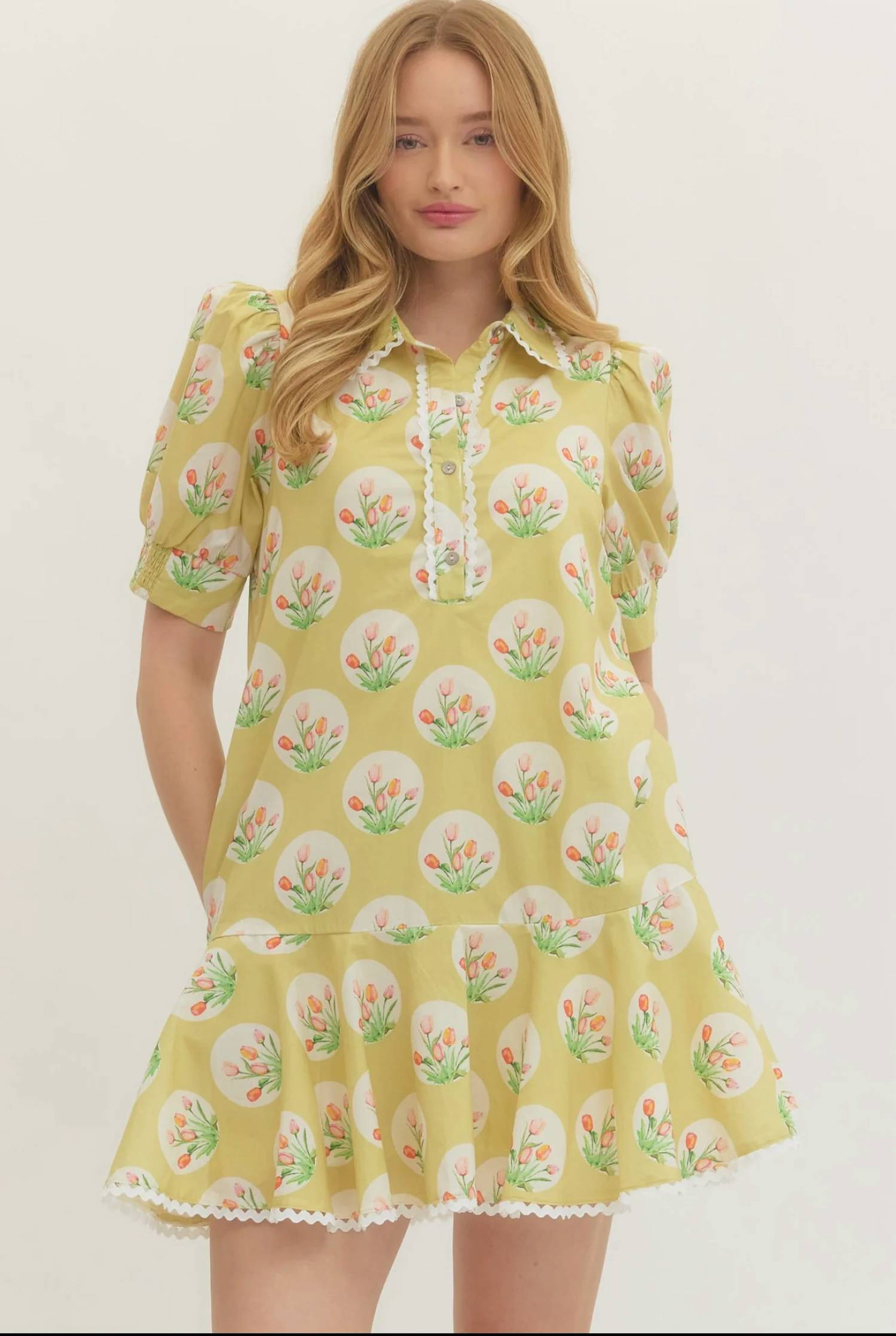 Entro - Tulip Mini Dress
