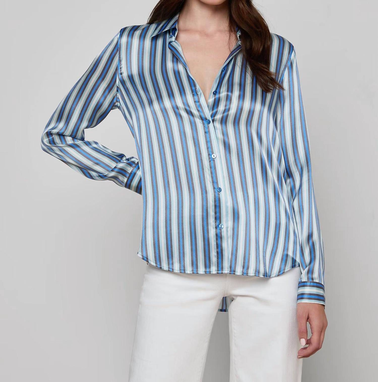 L'Agence - Tyler Silk Blouse