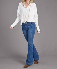 Stetson - Twill Long Sleeve Blouse