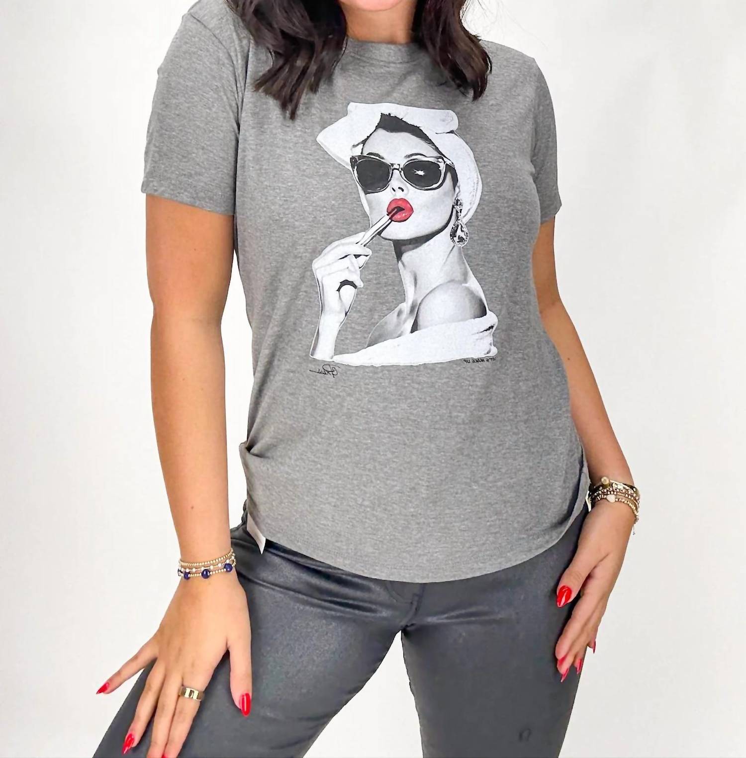 Cpress Studio - Let's Make Up Mushie Tee