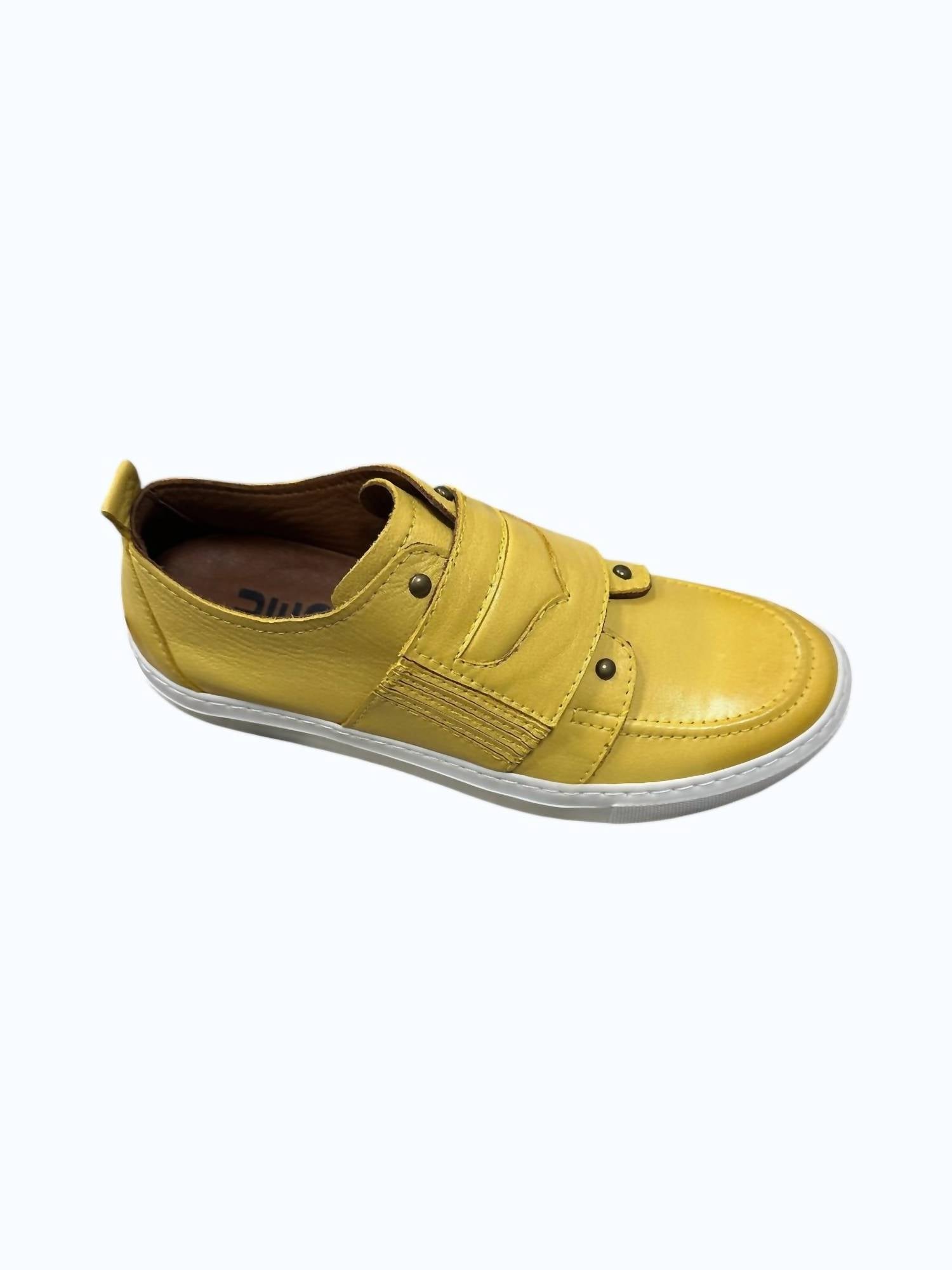 bueno Women's Relax Slip-on Sneakers in yellow - women's sneaker