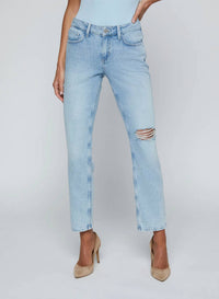 L'Agence - Nevia Slouch Straight Leg Jean