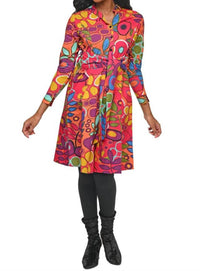 Tulip Clothing - Galapagos Orchard Midi Dress