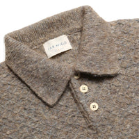 Far Afield - Kier Knitted Diamond Cable Polo