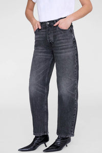 ANINE BING Fritz Jean in washed smoke grey - women's jeans
