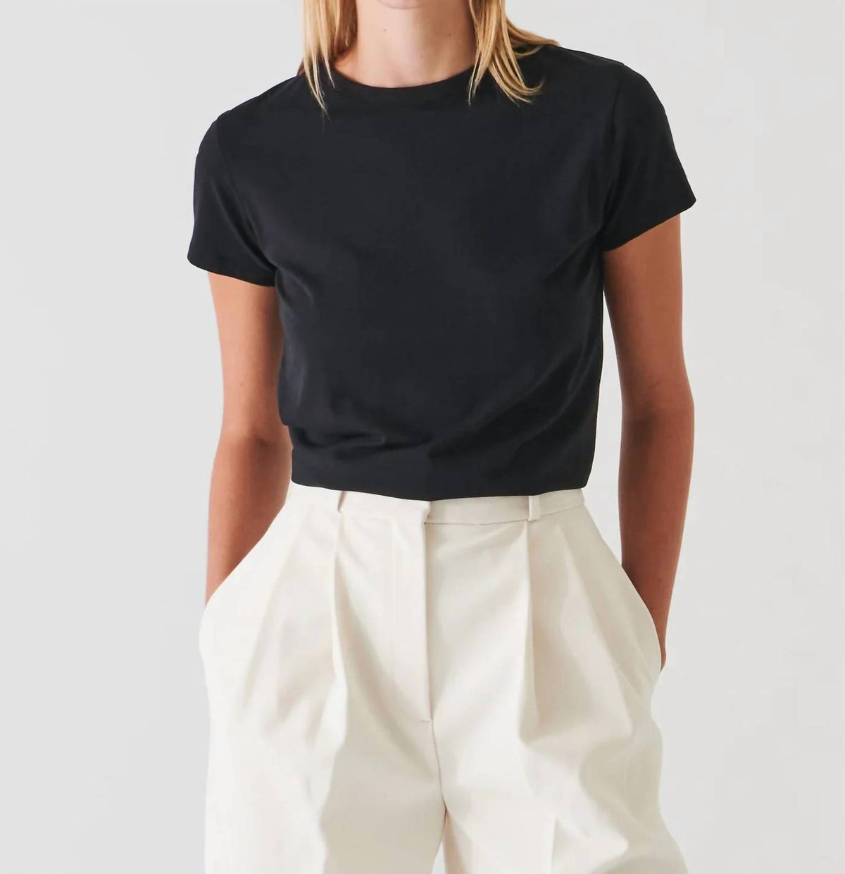 Patrick Assaraf - Iconic Fitted Crew Neck Tee