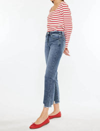 Kancan - Katherine High Rise Slim Straight Jeans