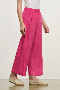 Velvet By Graham & Spencer - Lola Linen Straight Leg Pants