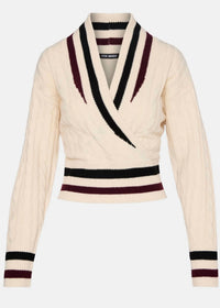 Steve Madden - Addison Faux Wrap Sweater