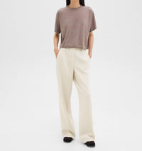 Theory - Relaxed Admiral Crepe Straight Pant