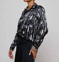 L'Agence - Tyler Silk Blouse