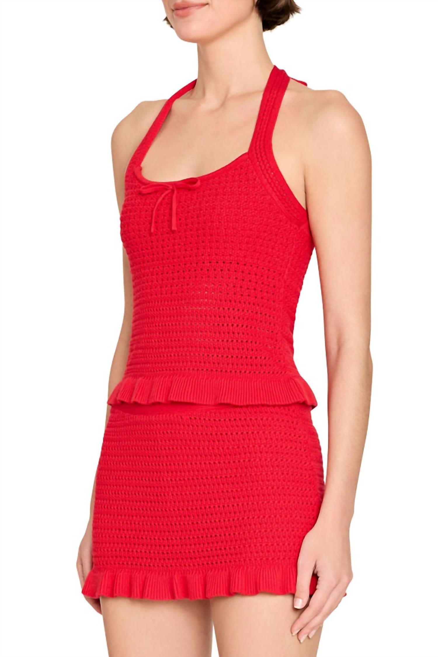 Amanda Uprichard - Valentini Top