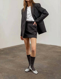 Moon River - Pin Striped Long Sleeve Blazer