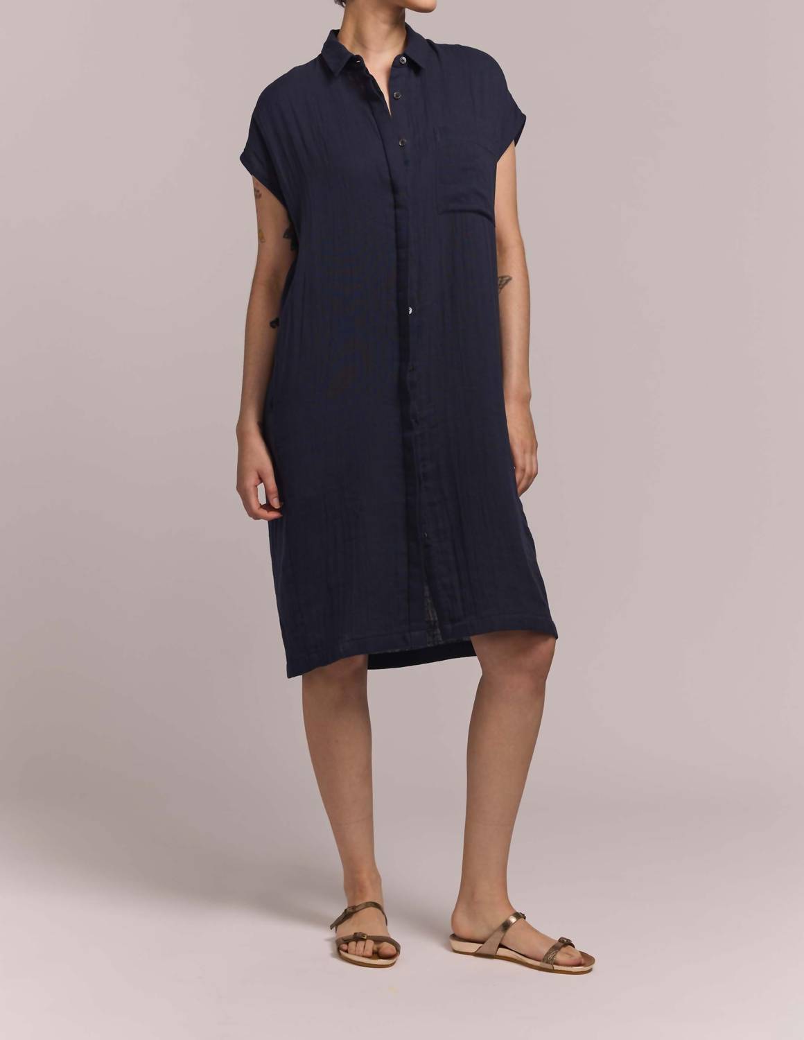 M.Patmos - Keyes Double Gauze Midi Dress