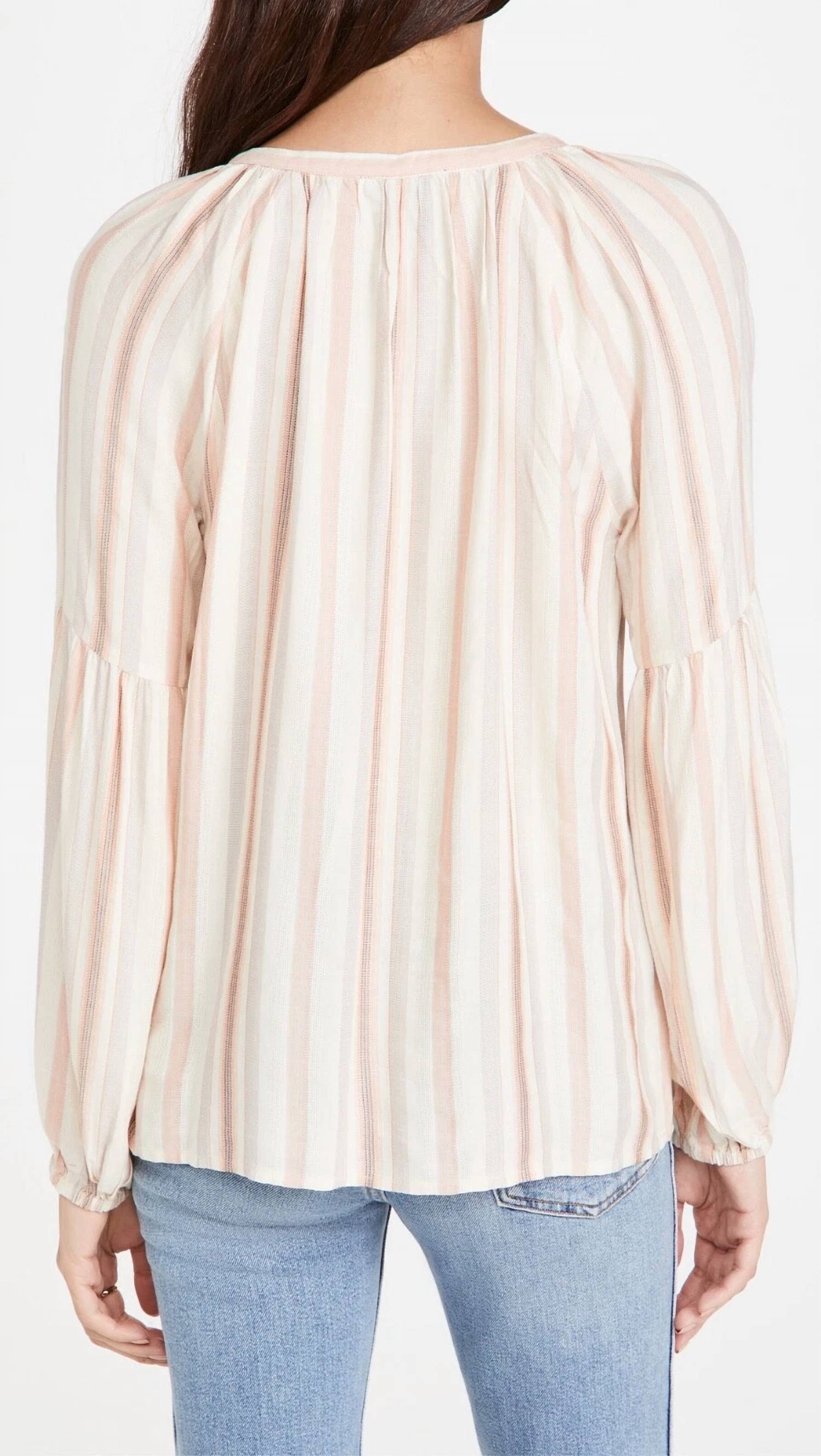 Paige - Jovannie Billowy Relaxed Boho Blouse