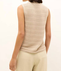 Marie Oliver - Nev Crew Neck Sleeveless Top