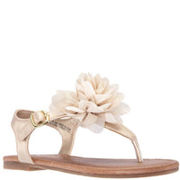 Nina Women's Anaya Thong Sandals in rose gold metal - women's sandal